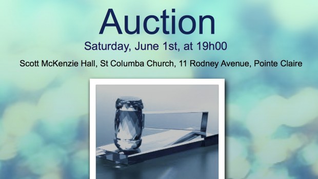 Auction 2013 St. Columba’s auction takes place on Saturday, June 01 beginning at 19h00. Come and enjoy a great evening with wonderful...